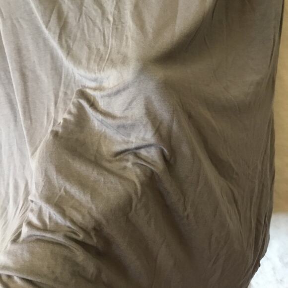 Current Affair Gray High Low Sheer Shoulder Top - Picture 11 of 12